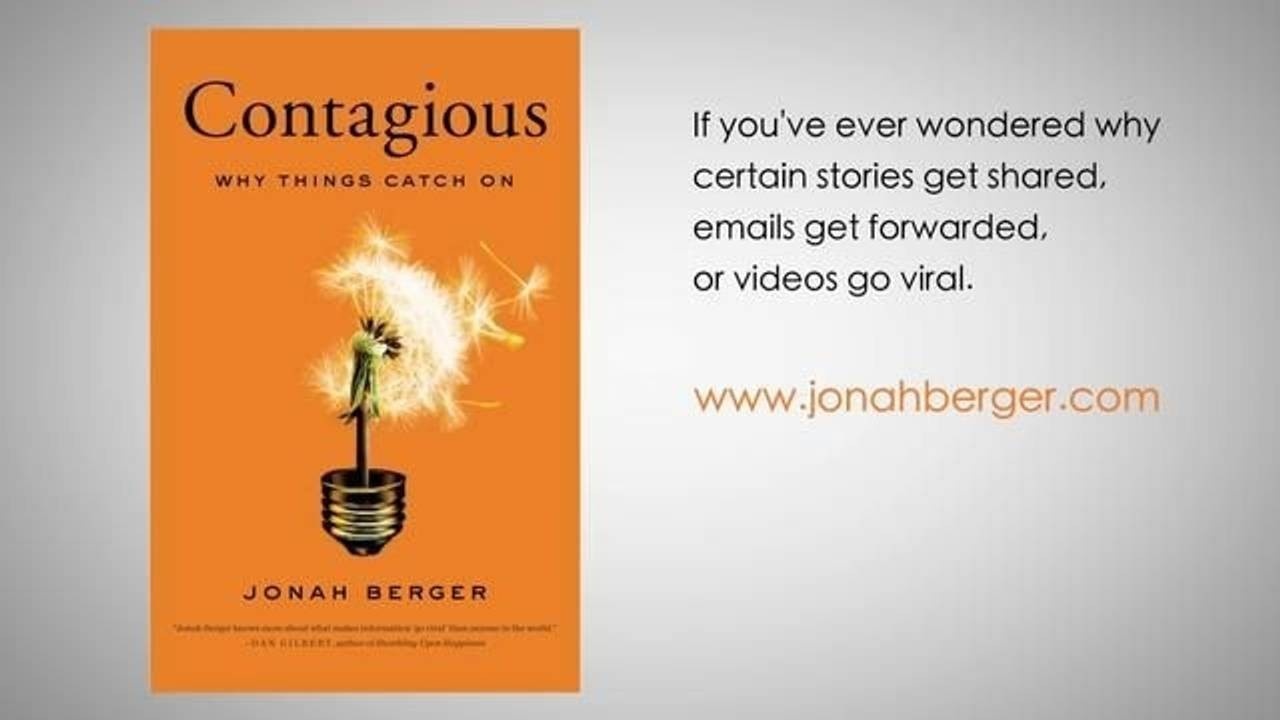 Contagious Why Things Catch On By Jonah Berger Book Review Girls