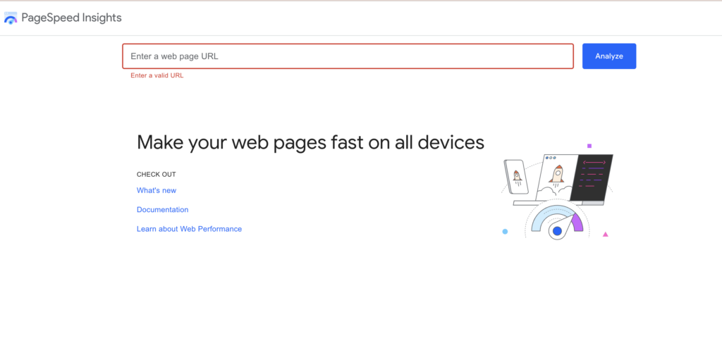 Google Pagespeed Insight